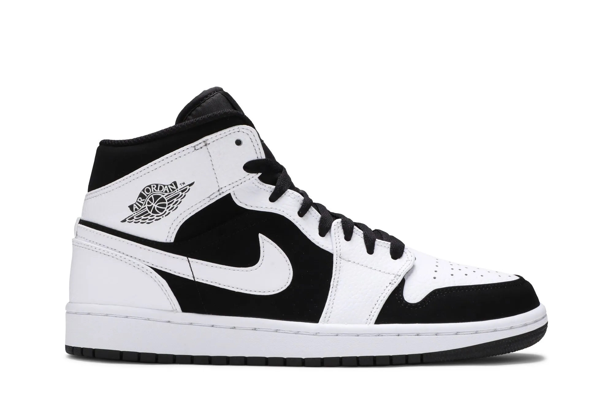 Air Jordan 1 Retro Mid 'Tuxedo' Shoes | 554724-113