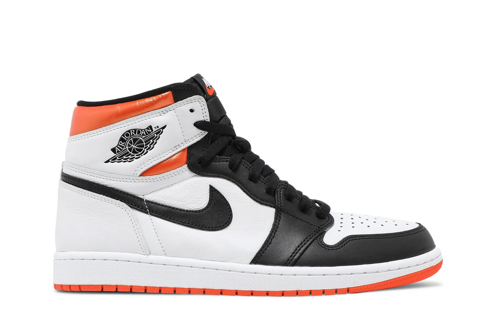 Air Jordan 1 Retro High OG 'Electro Orange' Sneakers - 555088-180